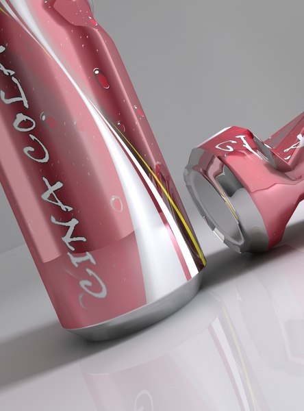 3d model cola cina - cina cola... by abumoaaz